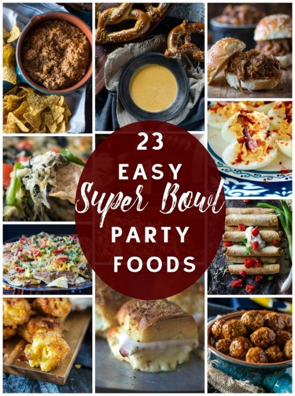 23+ BEST Super Bowl Party Food Recipes - Dips, Finger Foods & More!