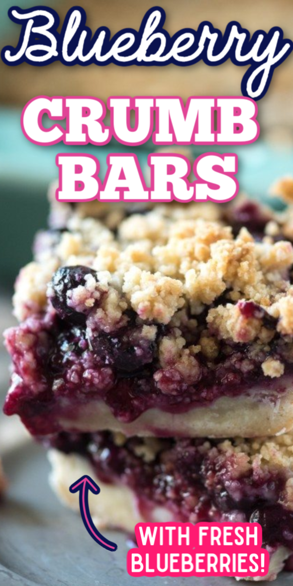These easy Blueberry Crumb Bars are even better than the Smitten Kitchen recipe! With lemon zest, lots of fresh blueberries, and a crumble topping, these fruit bars are sure to be a hit with everyone! #gogogogourmet #blueberrycrumbbars #blueberrydesserts #springdesserts via @gogogogourmet