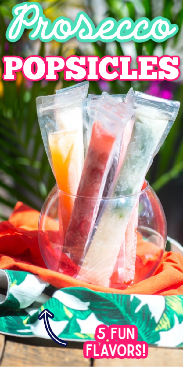Forget the vodka, these Prosecco Popsicle recipes will be your new favorite summer cocktails! Made with alcohols like rum and champagne, these fun, adult ice pops are so easy and refreshing! #adultpopsicles #summercocktails #proseccopopsicles #gogogogourmet via @gogogogourmet