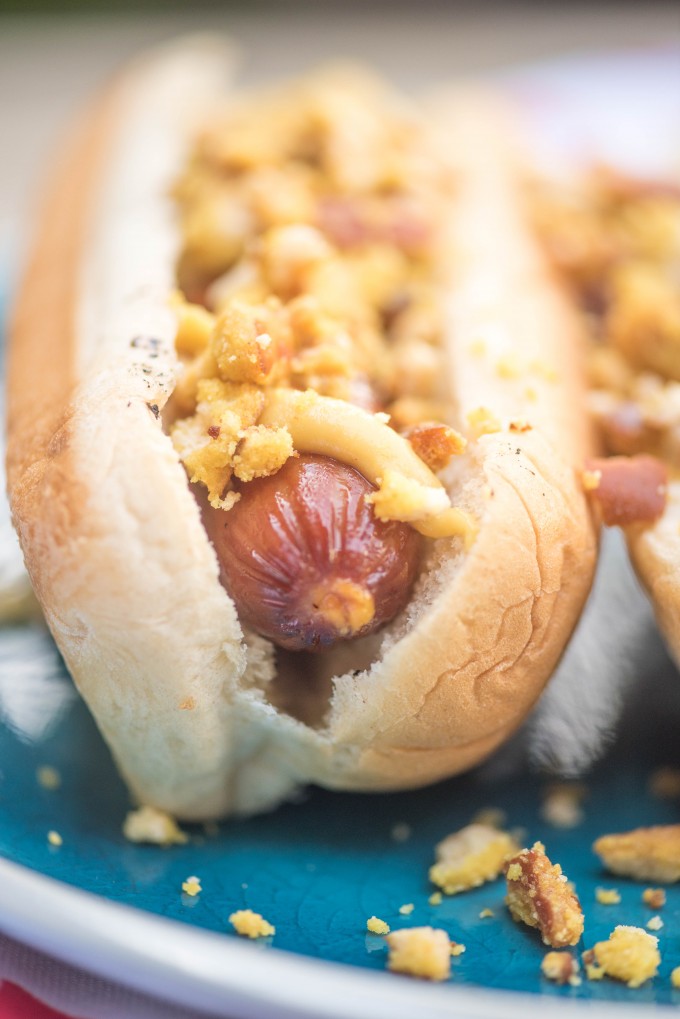 Cheesy Pretzel Dogs- a quick and fun summertime recipe! | @gogogogourmet
