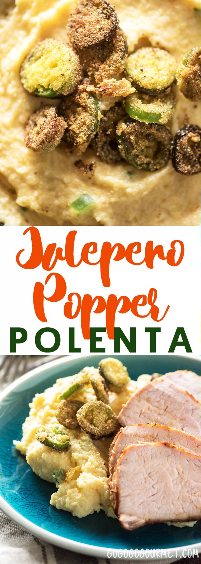 Jalapeño Popper Polenta is packed with flavor and only takes a few minutes to prepare- spicy with jalapeños and cheesy with cheddar, it's an ideal side dish for your summer dinners.