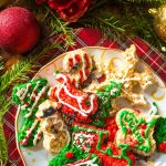 These beautiful cookie cutouts aren't really cookies at all! Rice Krispie Treat Christmas Cookie Cutouts | @gogogogourmet