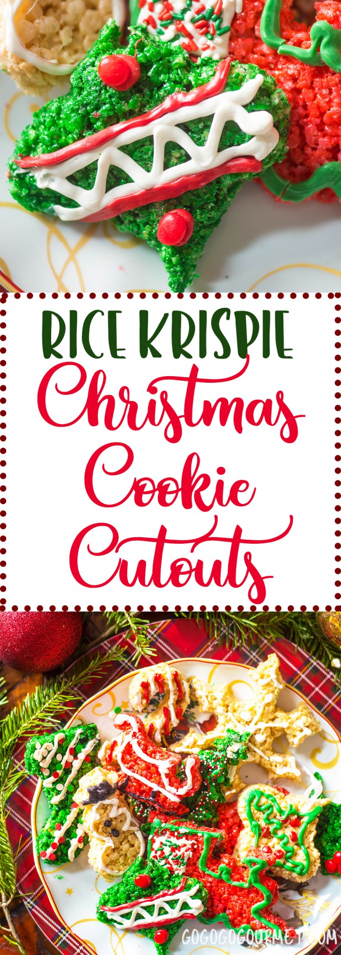 This is one easy Christmas Cookie recipe idea! These decorated cutouts are perfect to do with kids and for any cookie exchange party!