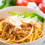 Spaghetti Bolognese done in the slow cooker