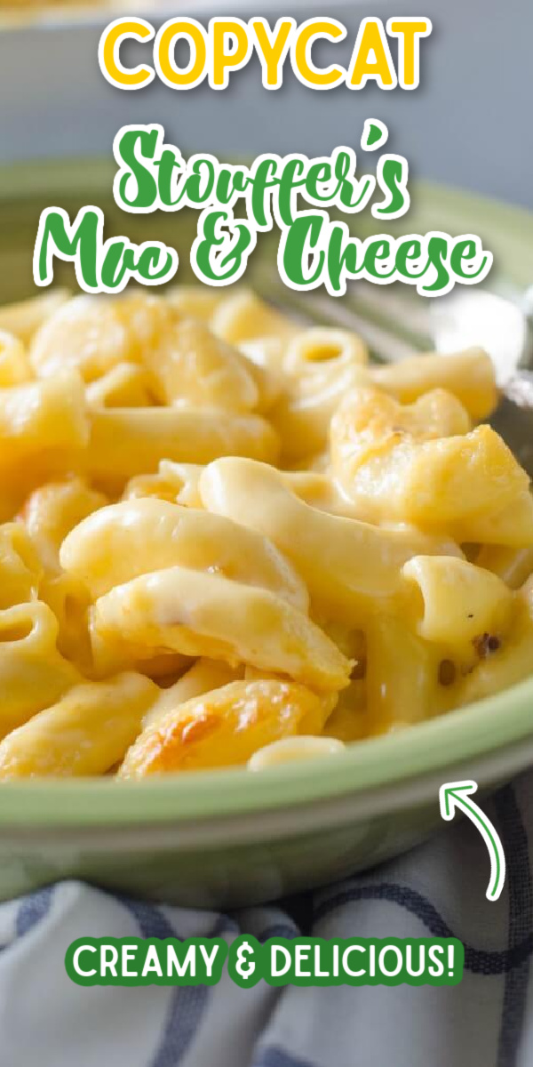This Copycat Stouffer's Mac and Cheese recipe is the best comfort food hack! This creamy, cheesy dinner idea will leave you wanting more! #copycatrecipes #macandcheese #souffersmacandcheese #easydinnerrecipes #gogogogourmet via @gogogogourmet