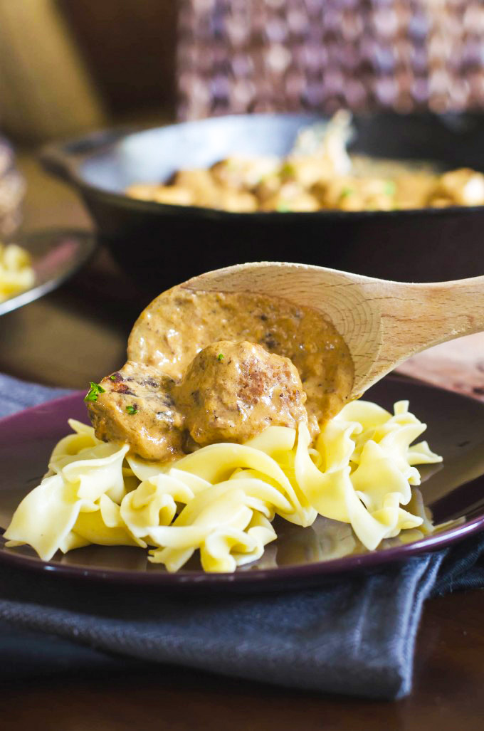 Easy Ikea Swedish Meatballs Recipe | @gogogogourmet