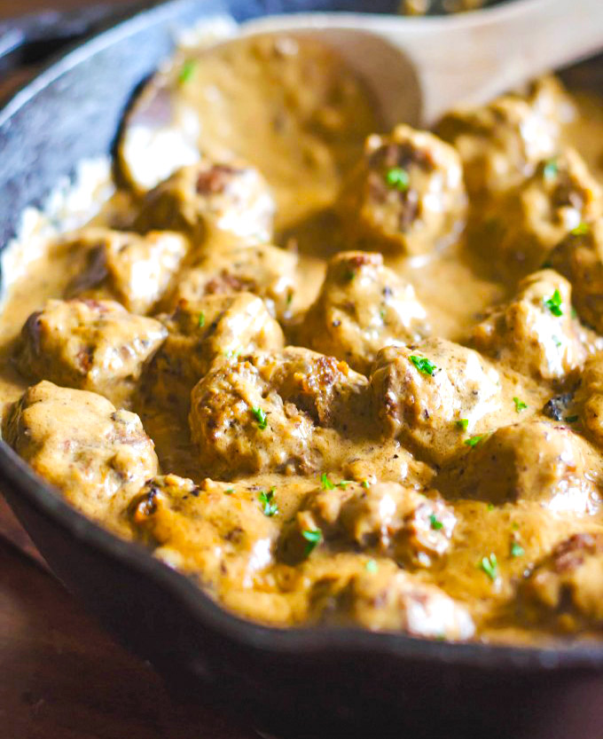 Ikea Swedish Meatball Recipe | @gogogogourmet