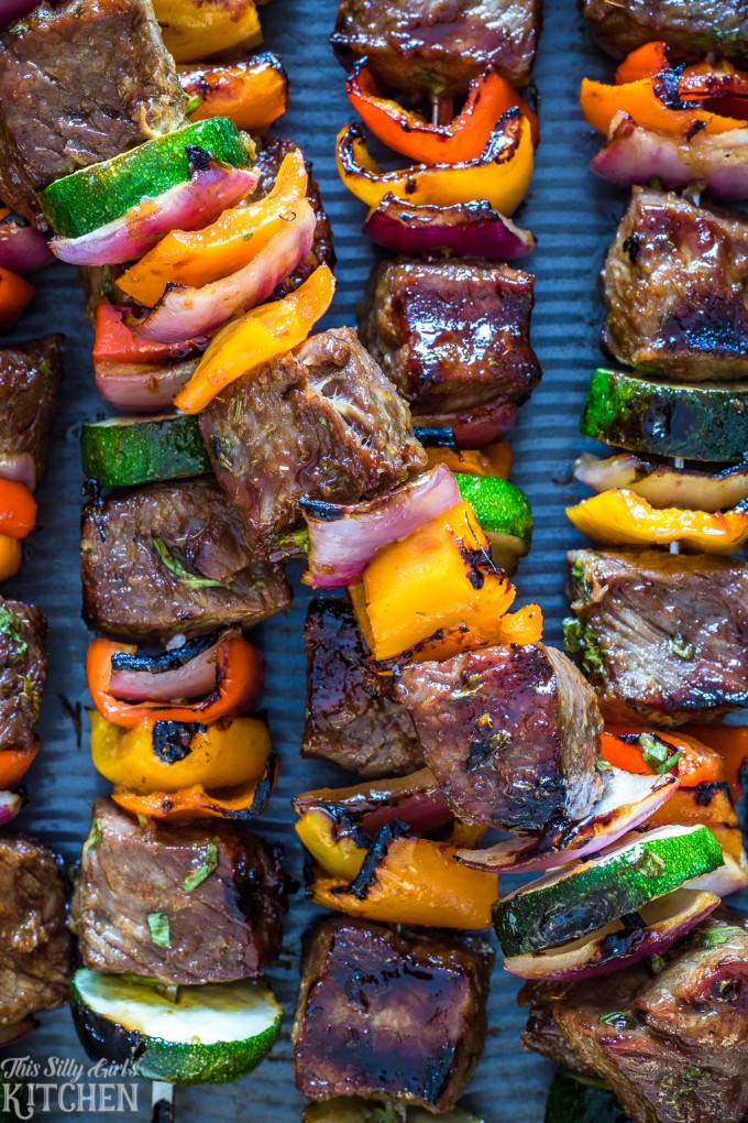 Carne Asada Steak Kabobs 