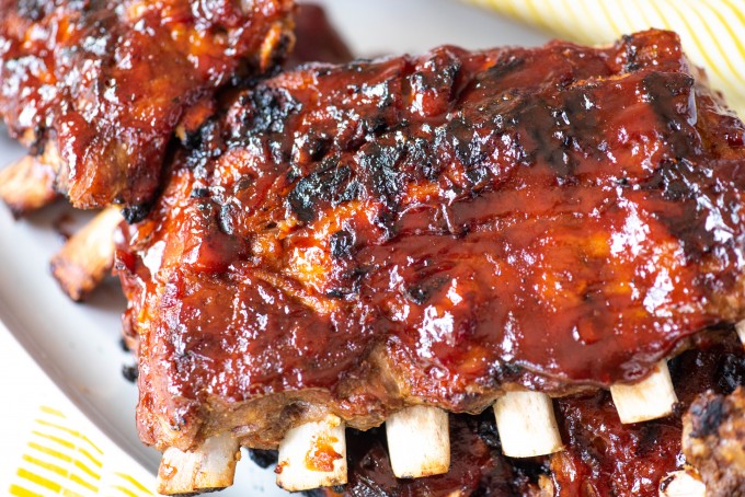 Instant Pot BBQ Ribs- fall off the bone tender!