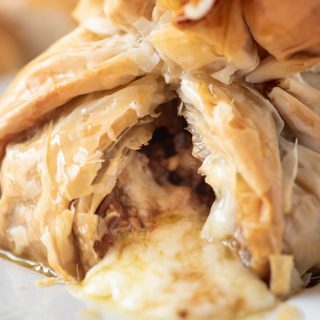 Baklava Baked Brie Appetizer