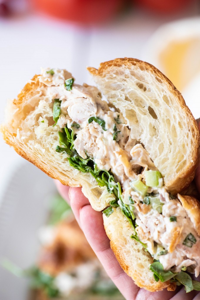 The Best Easy Rotisserie Chicken Salad Sandwich Recipe