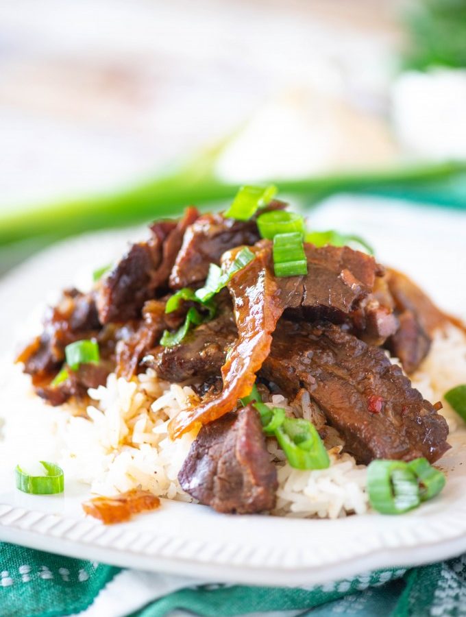 Crockpot Mongolian Beef recipe