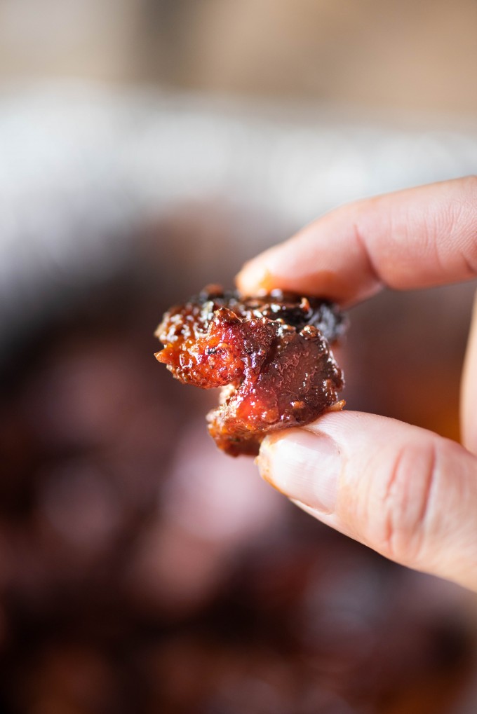 Tender Pork Shoulder Burnt Ends