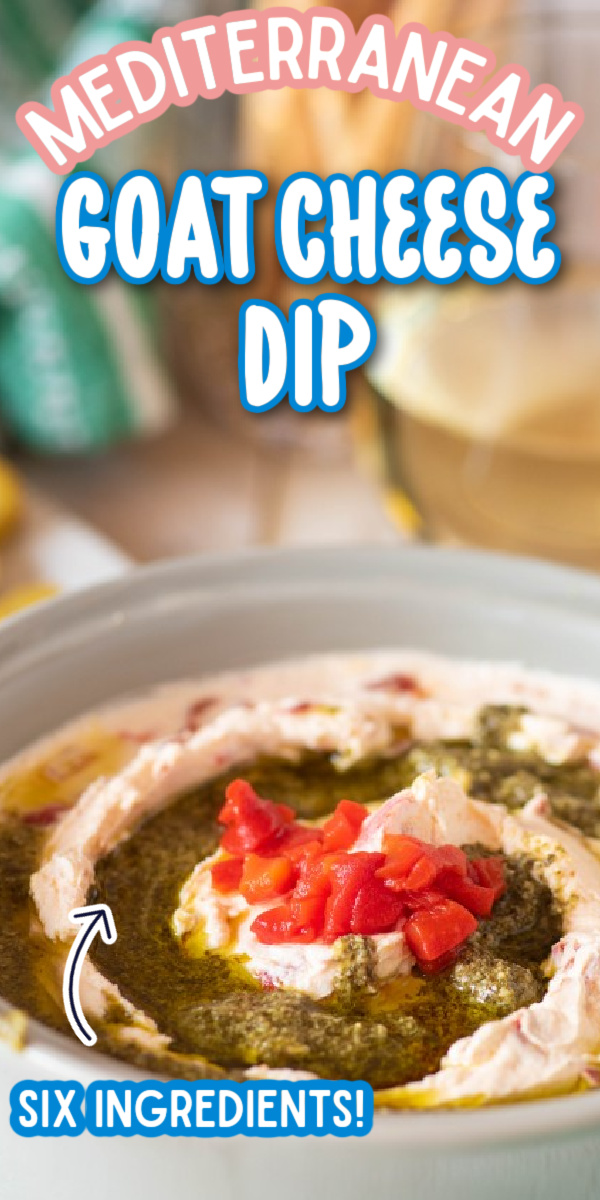 This easy Mediterranean Goat Cheese Dip can be whipped up in an instant thanks to Allesi Foods! They have wonderful products like Sun Dried Tomatoes and Extra Virgin Olive Oil that really send recipes over the top! This dip is perfect for all of your dinner parties! #ad #AlessiWay #gogogogourmet #mediterraneangoatcheesedip #easypartyappetizers via @gogogogourmet