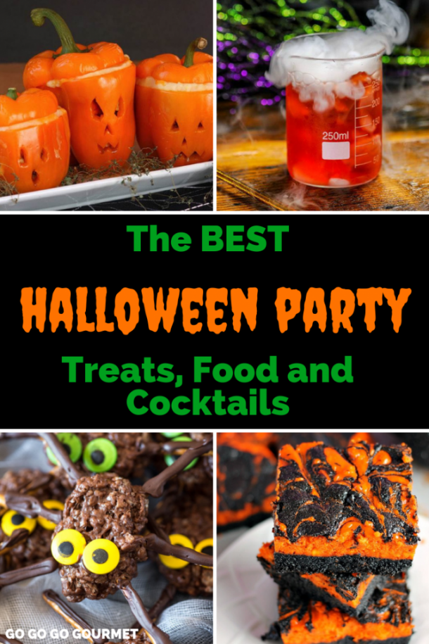 20 of the Best Halloween Party Food Ideas Treats, Food and Cocktails