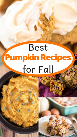 Collage of pumpkin recipes