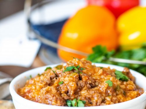 Stuffed pepper soup recipe instant pot best sale