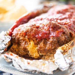 Instant pot meatloaf wrapped in tin foil