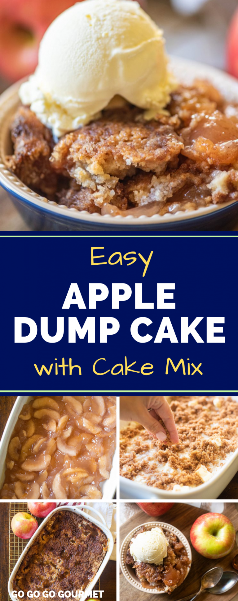 Apple Dump Cake Recipe - Apple Dump Cake Recipe with Canned Apples